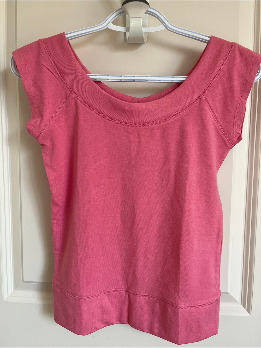 BNWT Zara Pink Scoop-Neck Cap Sleeve Tank